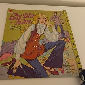 Ben and Ken paper Dolls 1970